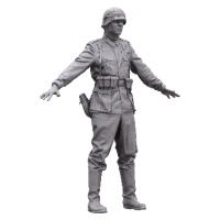 WWII Nazi Soldier Body Base Body Scan