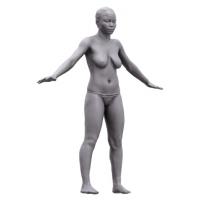 Base Scan Tonya's Nude Body