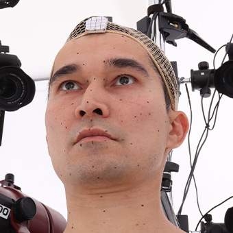 Head Man Asian 3D Retopologised Heads