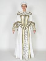  Photos Medieval Princess in cloth dress 2 