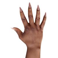Retopologized 3D Hand scan of Alberaneshia Allen Black Female
