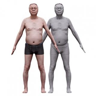 Uchida Tadao Raw A Pose Scan