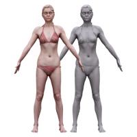 A Pose Base 3D Scan Elizabeth Davies