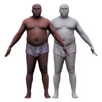 A Pose Base 3D Scan Izik Wangombe