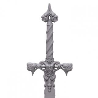 Base Scan Medieval Two-Hand Sword 1