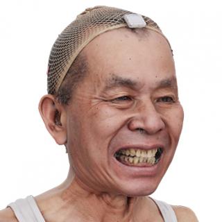 Tatewaki Kunisada Raw Morph Scan - 22 Jaw Clencher Teeth