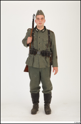 Photos German Soldier in historical uniform 4 