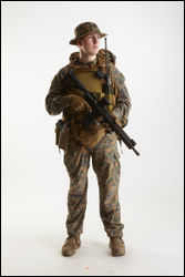  Casey Schneider Paratrooper with Gun 