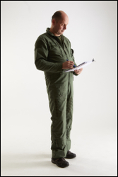  Jake Perry Military Pilot Pose 1 