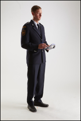  Sam Atkins Fireman in Uniform Pose 3 