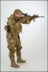  Luis Donovan Soldier Shooting Pose 