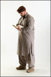  Luis Donovan Afgan Reading Book Standing 