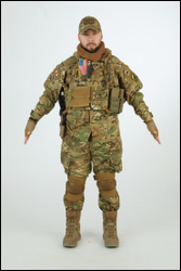  Luis Donovan Soldier Pose A 