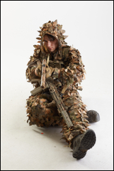  Frankie Perry in Ghillie Sitting 