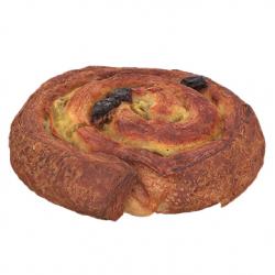 Food_Puff_Pastry_Snails_with_Custard_and_Raisins_3D_Scan